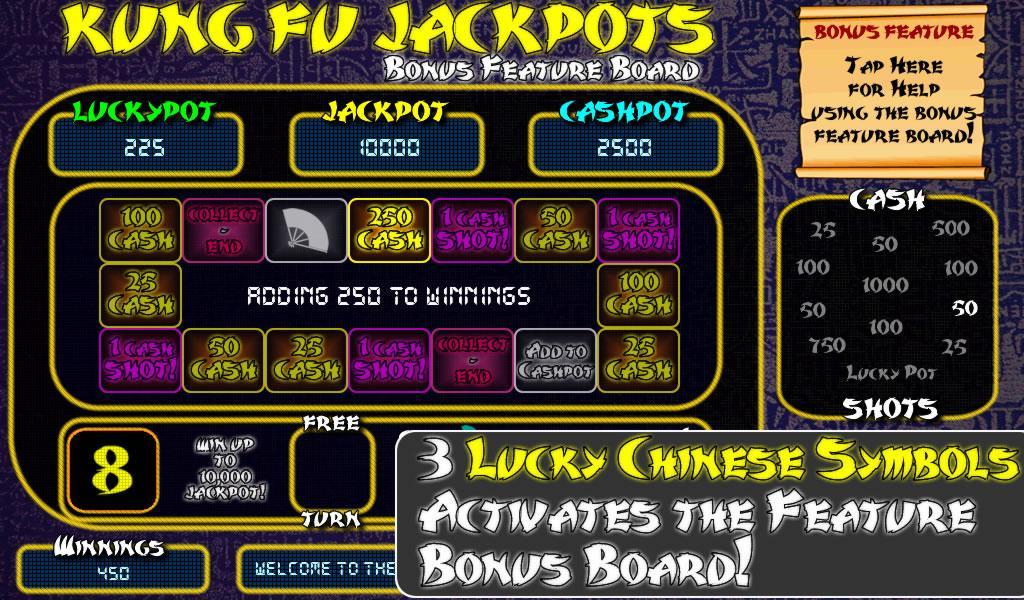 Kung Fu Jackpots Free Slots HD