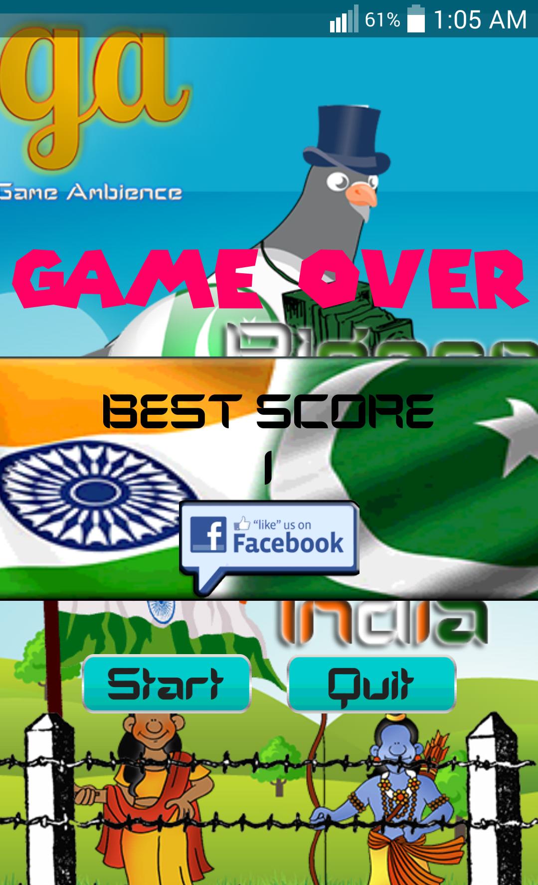 Pigeon VS India