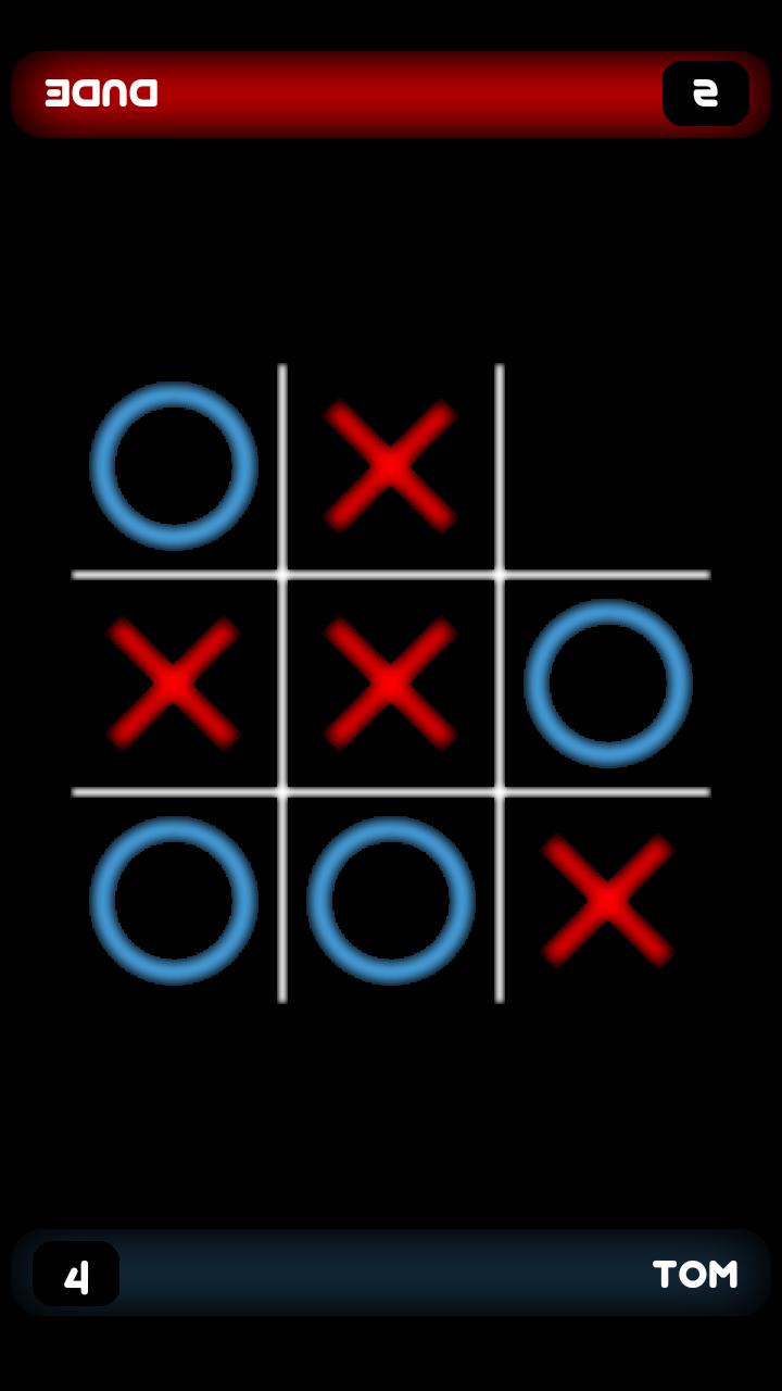 2 Player: Tic Tac Toe