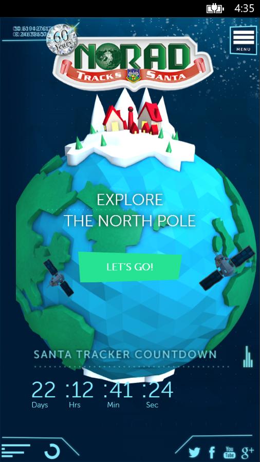 NORAD Tracks Santa