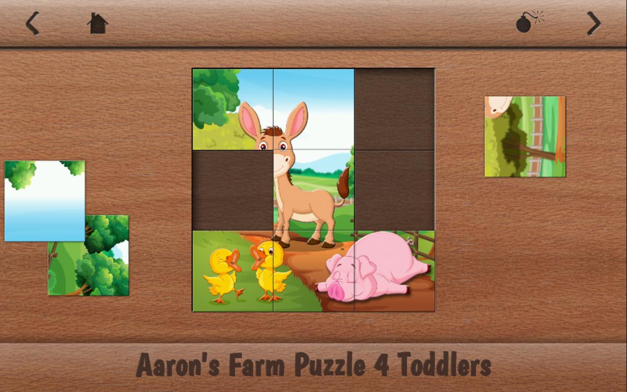 Aaron's Farm Puzzle 4 Toddlers