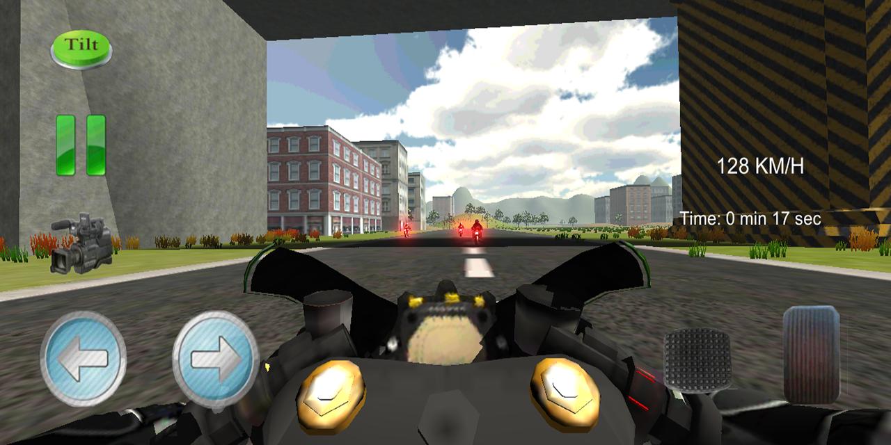 Motobike racing - city moto