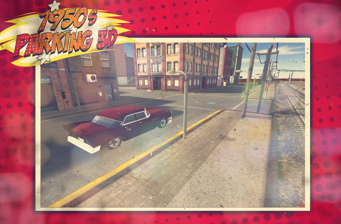 1950 Retro Cars Parking 3D