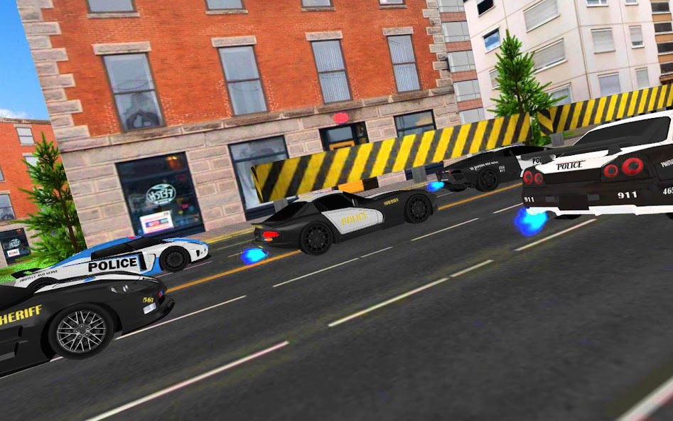 Police Car Racing 3D