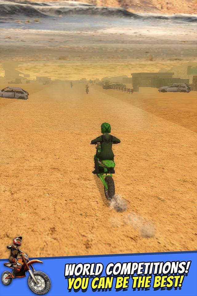 MX Dirt Bike Motorcycle Riding