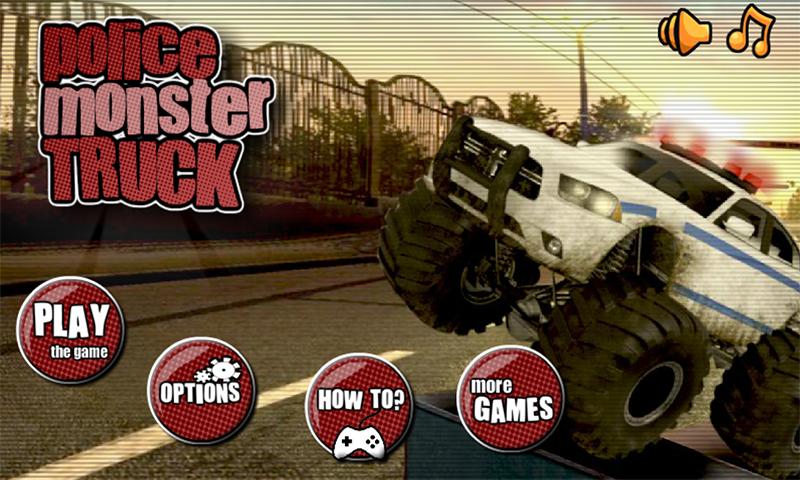 Police Monster Truck