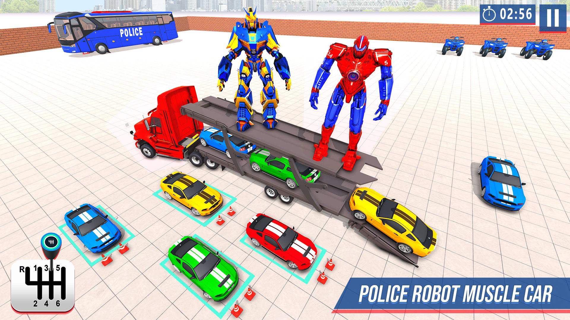 Robot Car Games Transform Game