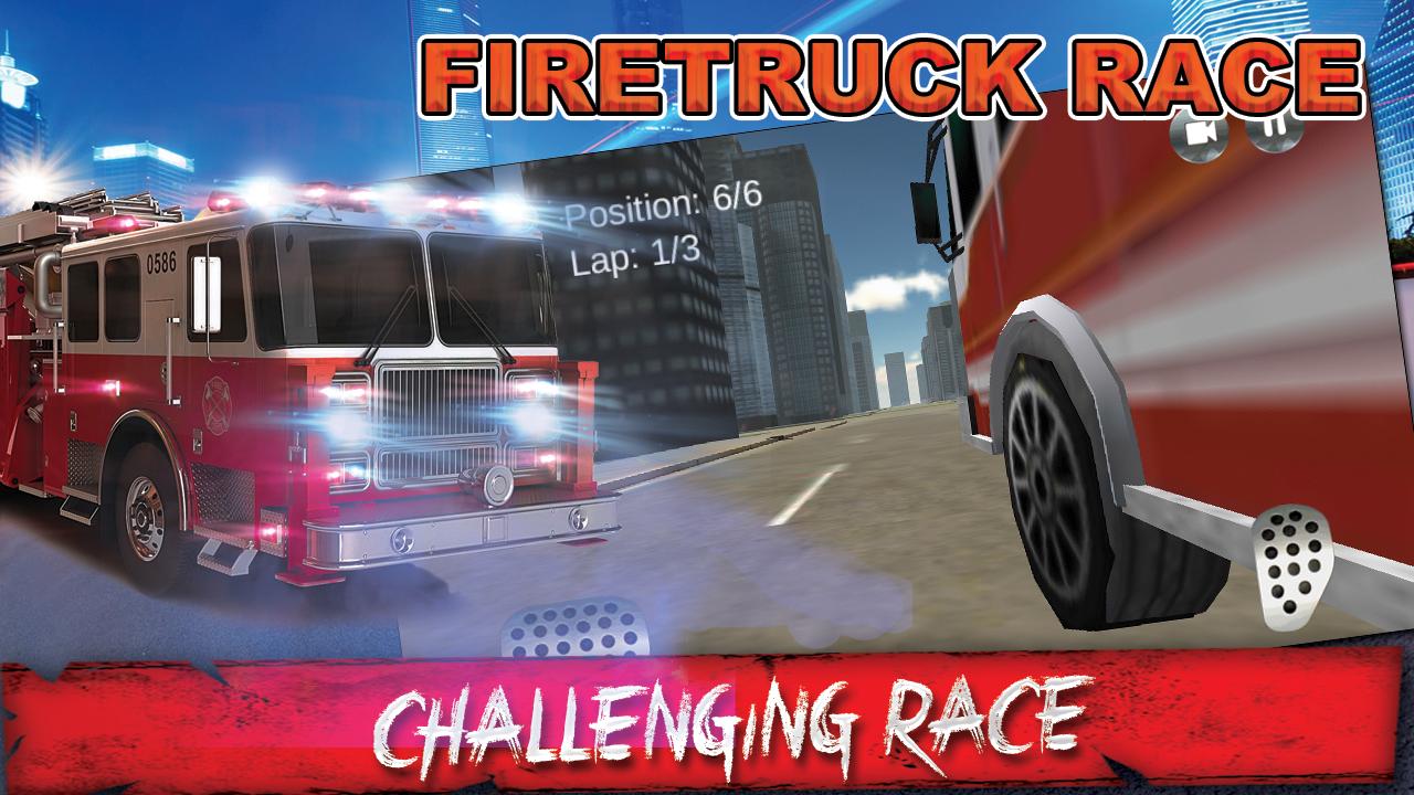 Firetruck City Race 3D