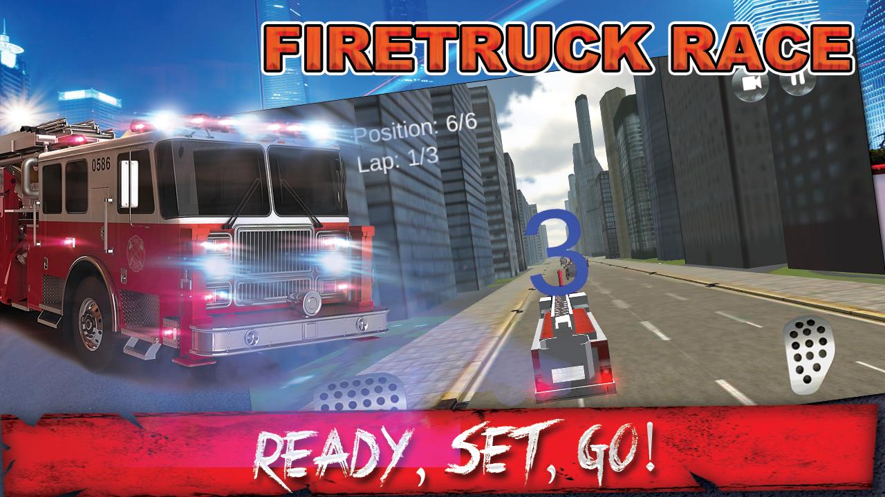 Firetruck City Race 3D