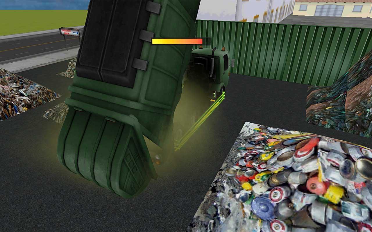 3D Real City Garbage Cleaner