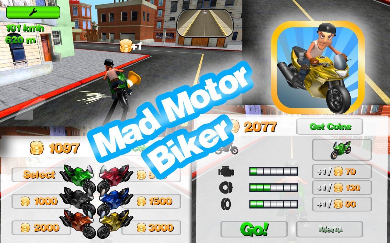 Mad Motor Biker