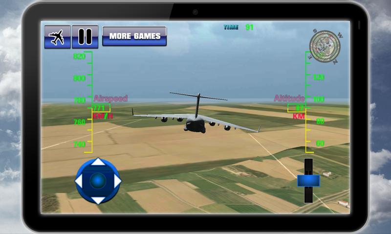 Transport plane simulator 3D!