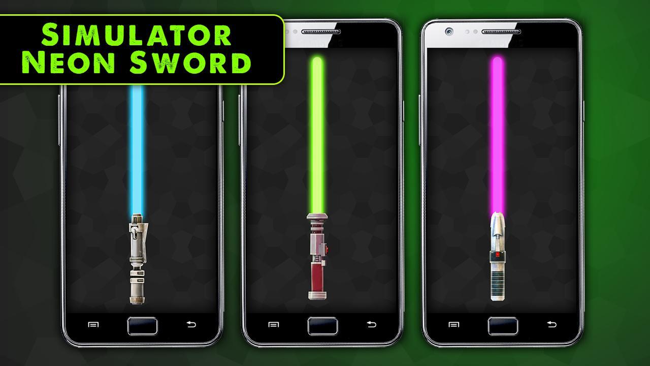 Simulator Neon Sword