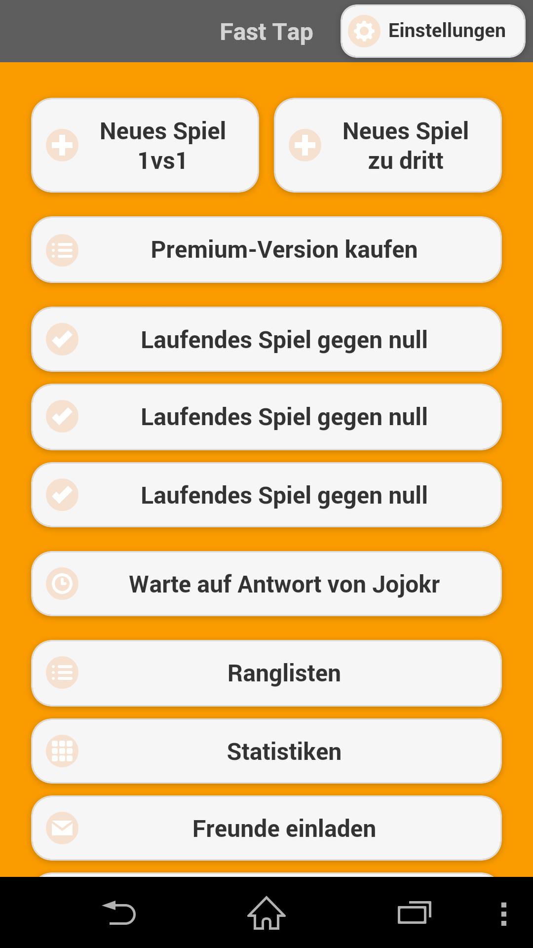 Fast Tap Quiz