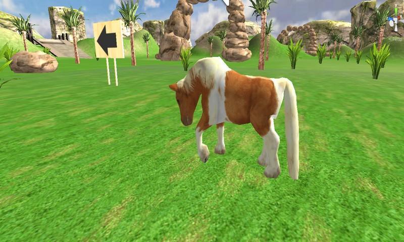 Cute Horse Pony Simulator Ride