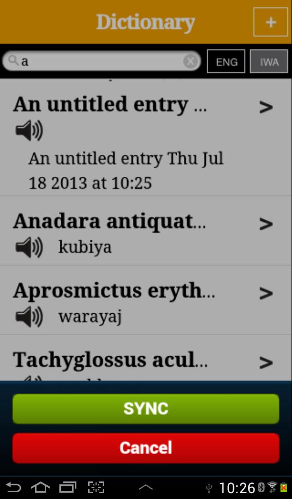 Ma Iwaidja Dictionary