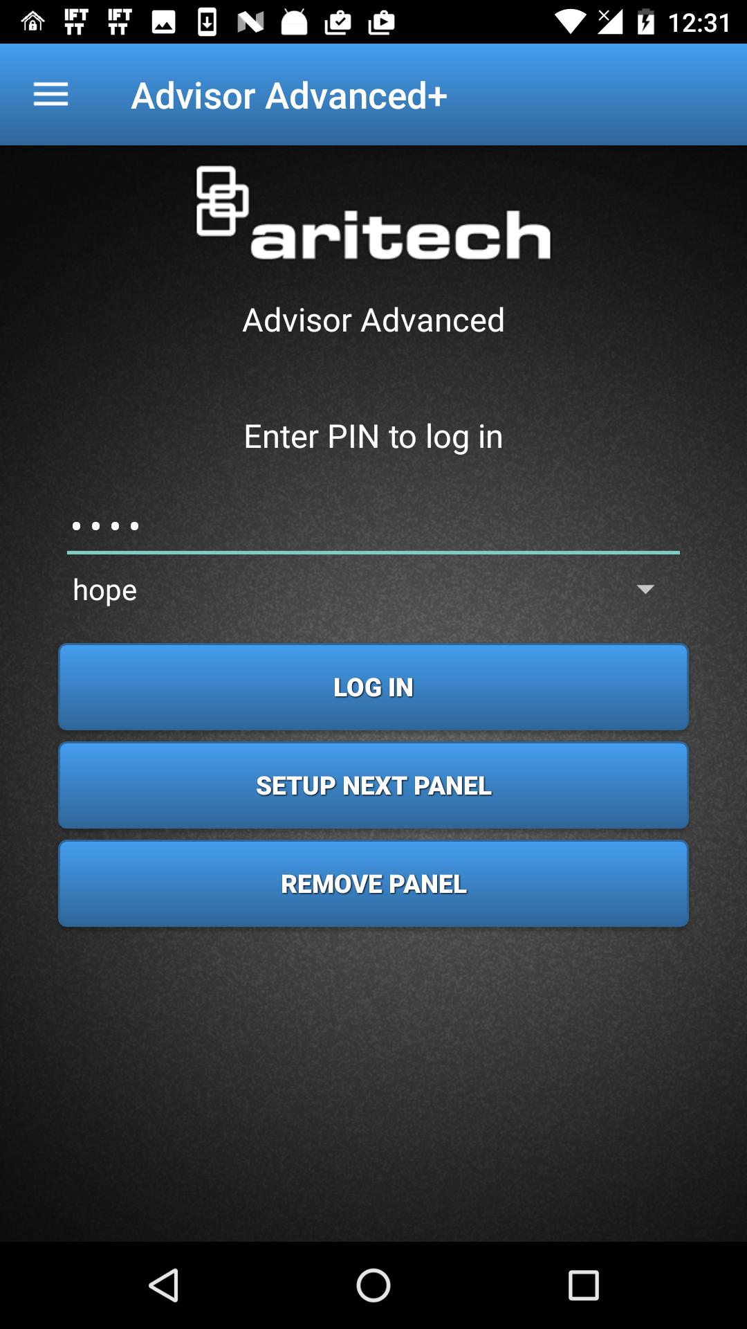 Advisor Advanced