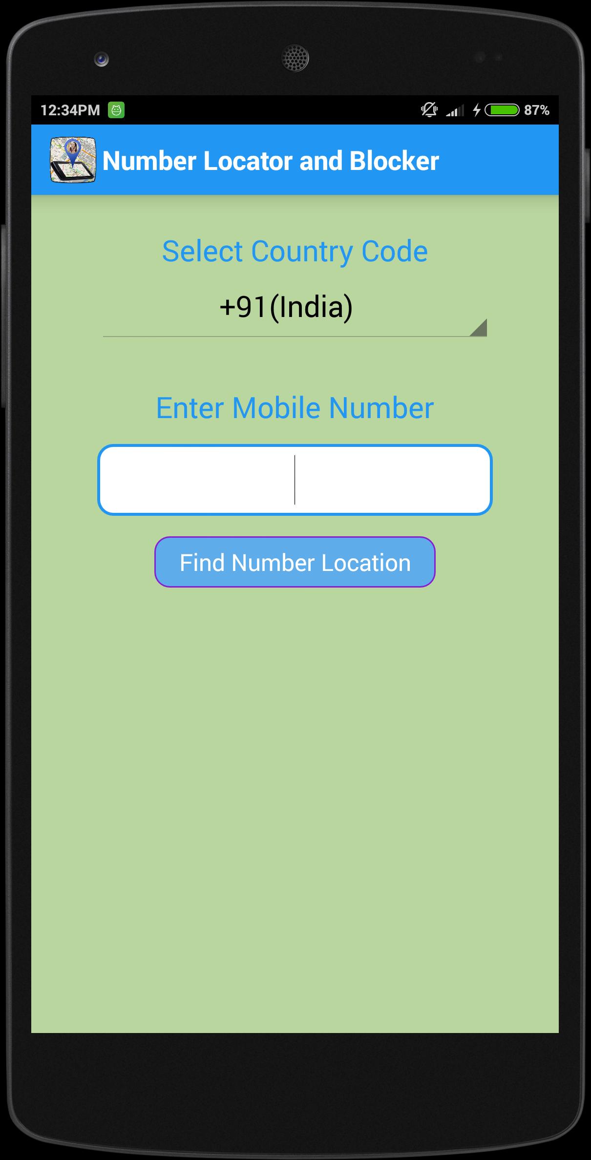 Phone Number Tracker & Block