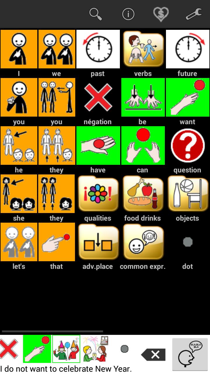 AAC speech communicator