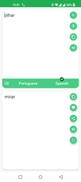 Portuguese - Spanish Translato