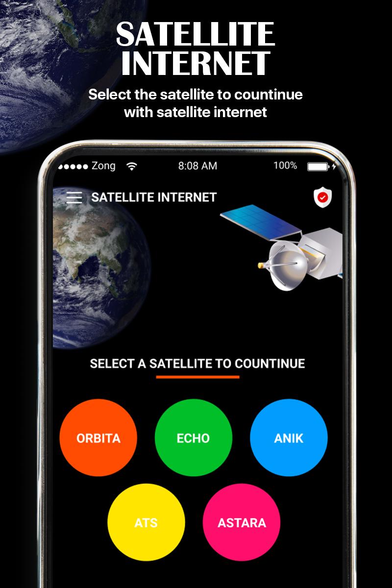 Satellite Internet Prank App