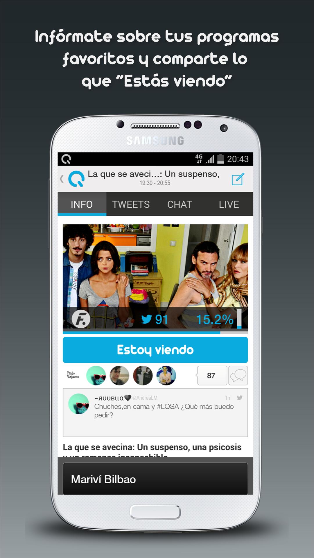 vuQio - Guia TV y Social TV