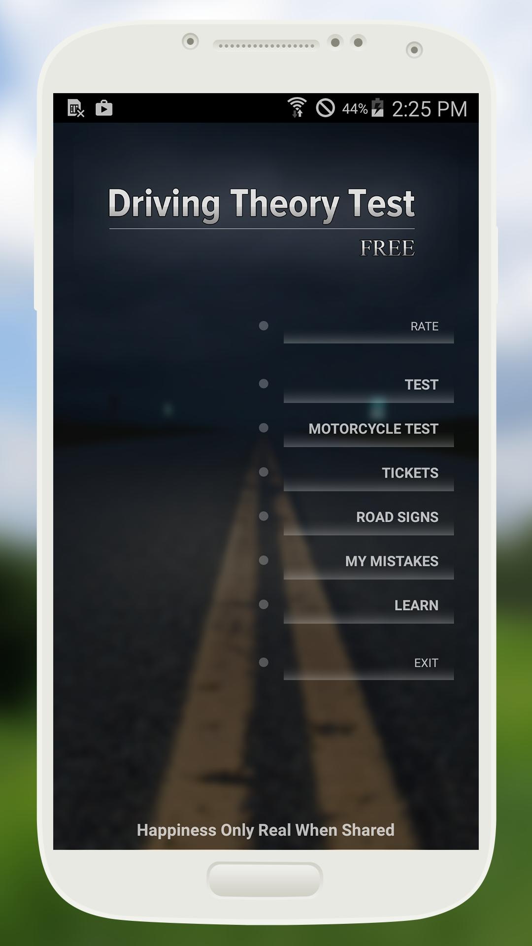 Theory Test UK 2017