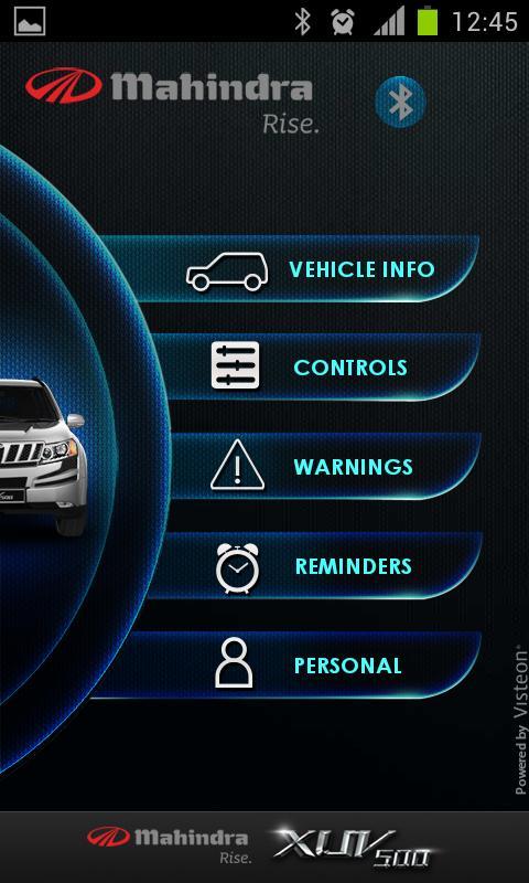 MAHINDRA BLUE SENSE APP