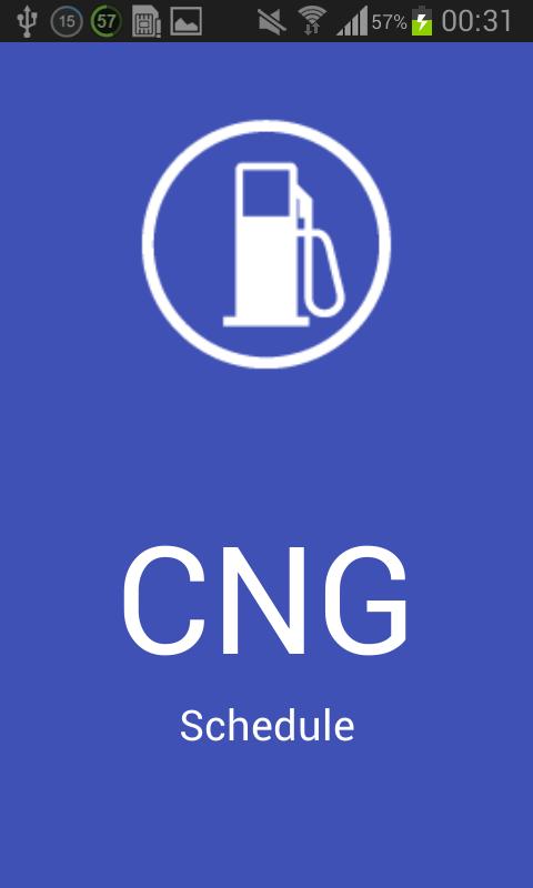 CNG Schedule