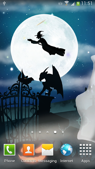 Halloween Night Live Wallpaper