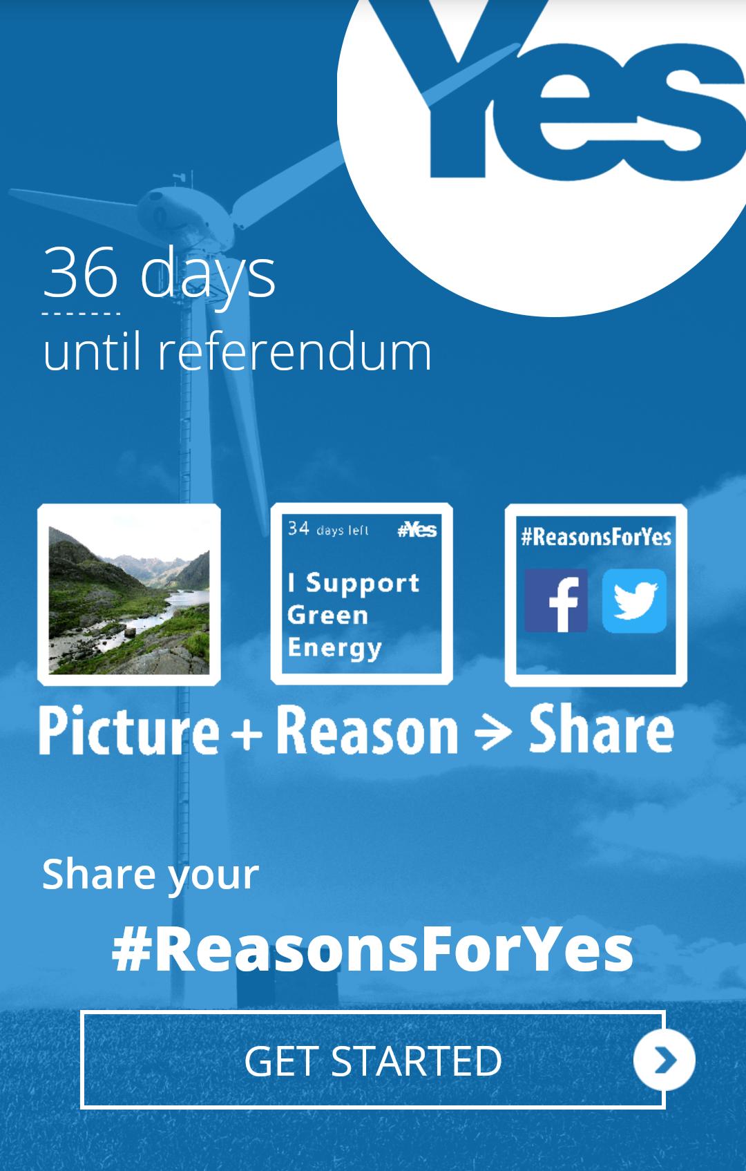 #ReasonsForYes Scotland