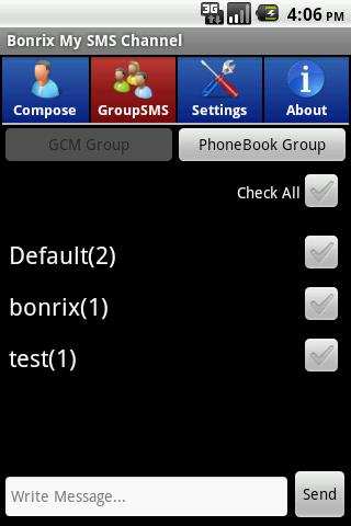 Bonrix My SMS Channel