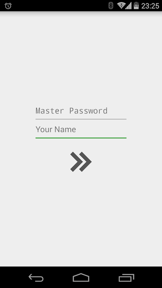 Master Password