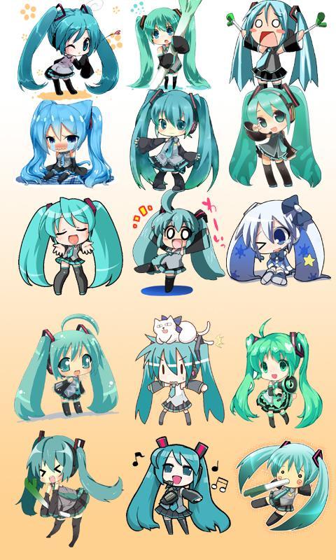 Miku Chibi Clock ( Vocaloid )