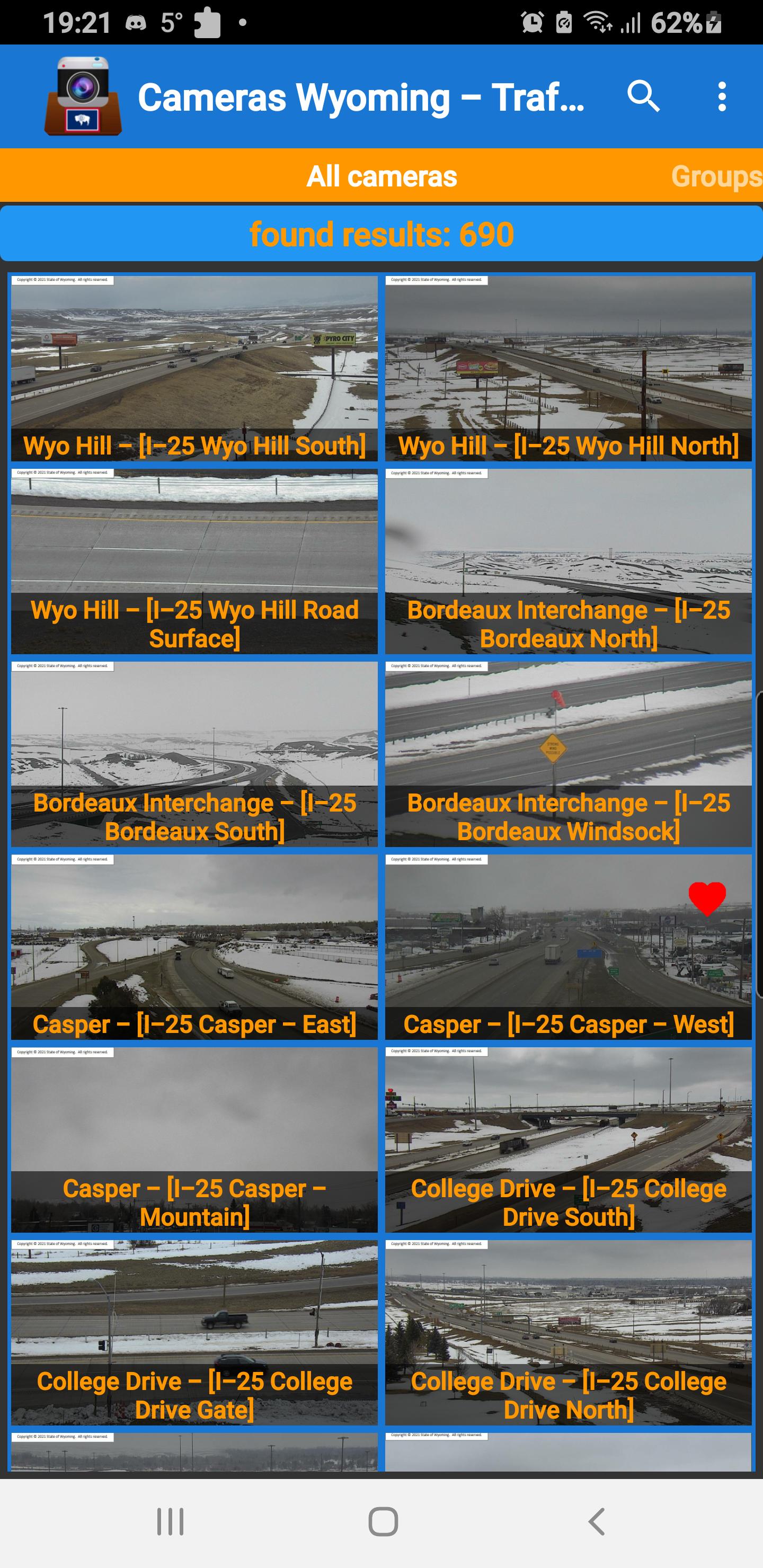 Cameras Wyoming - Traffic cams