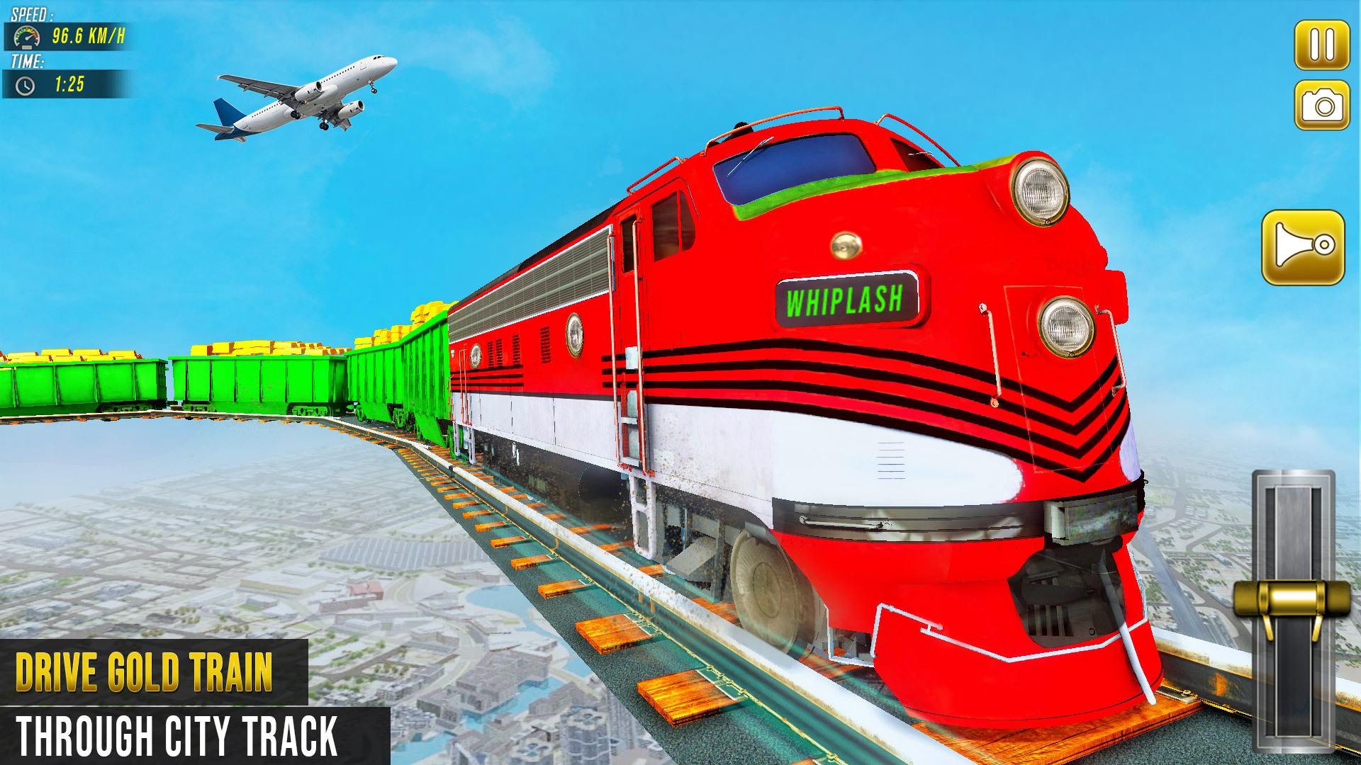 Gold Transport City Train Game