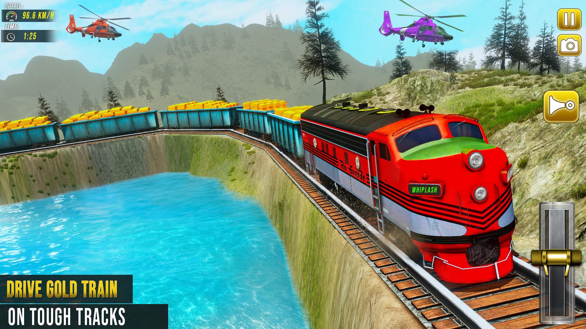 Gold Transport City Train Game