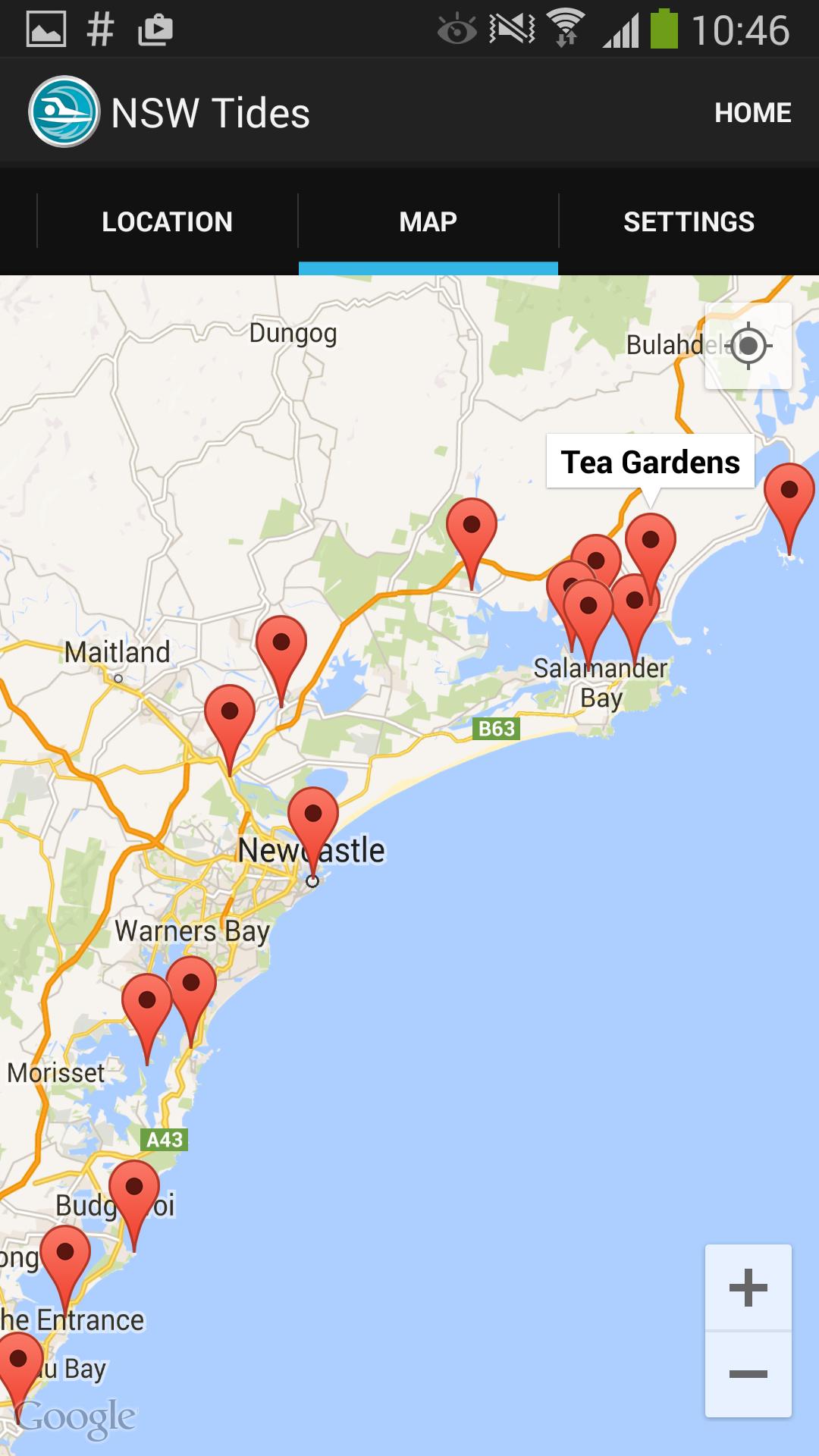 Sydney & NSW Tide Times