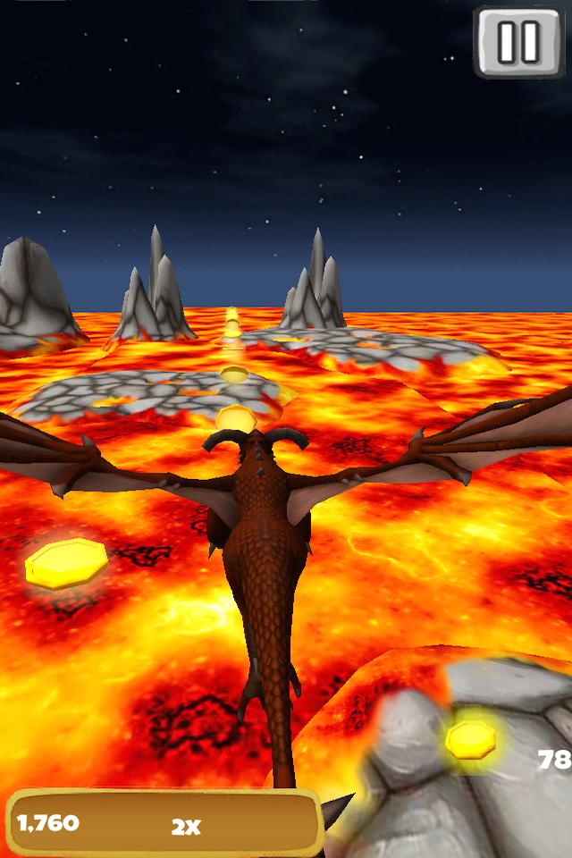 3D Dragon Adventure Game