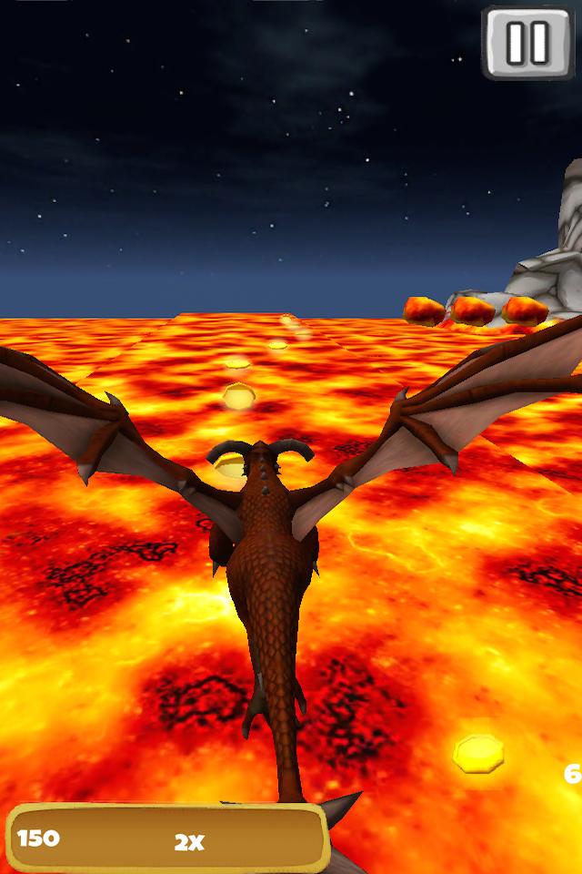 3D Dragon Adventure Game