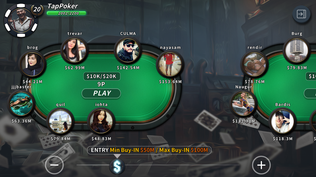 Tap Poker