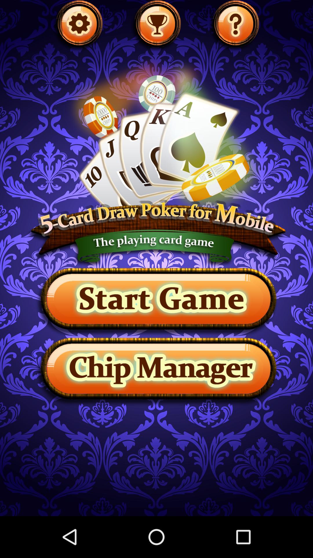 5 Card Draw Poker for Mobile