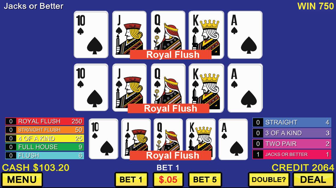 Triple Play Video Poker