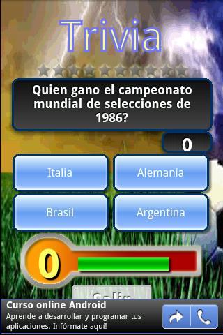 Soccer trivia