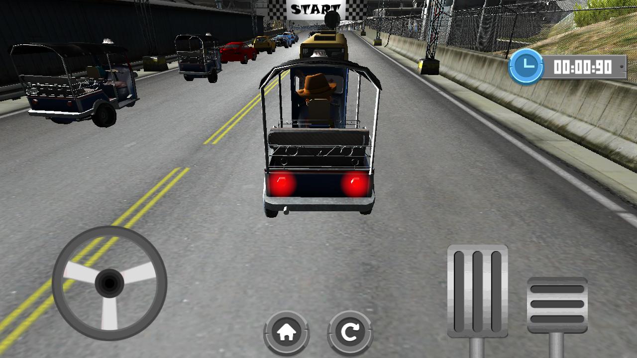 Tuk Tuk Racing Thailand 3D