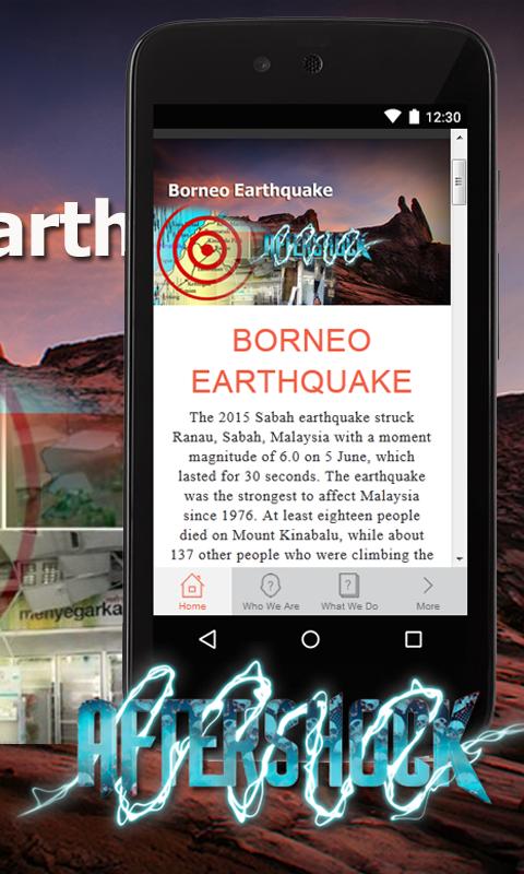 Borneo Earthquake