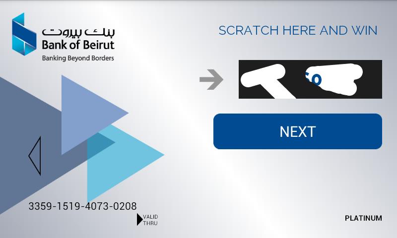 CheckIn&Win by Bank of Beirut