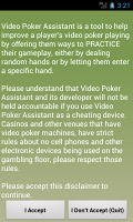 Video Poker Assistant DEMO