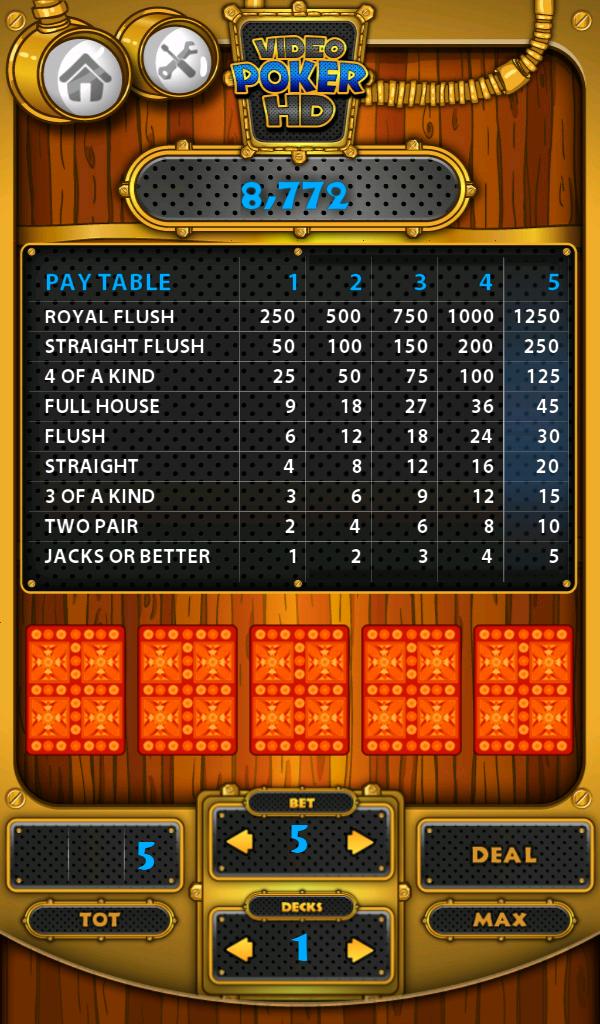 Video Poker HD