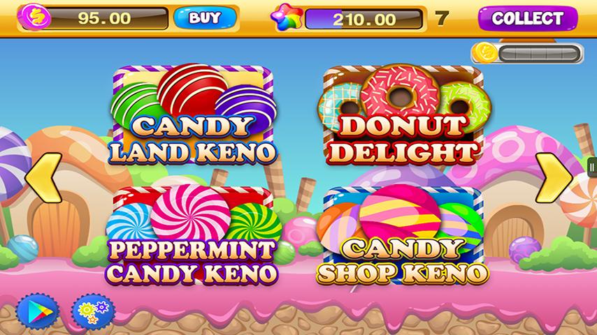 Free Keno Games - Candy Bonus